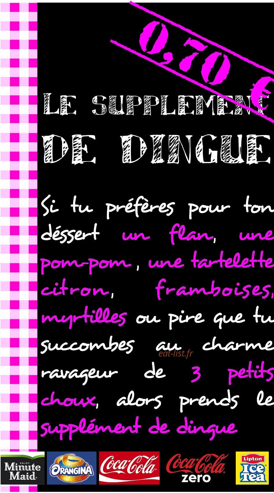 Comme à la Maison — carte page 5