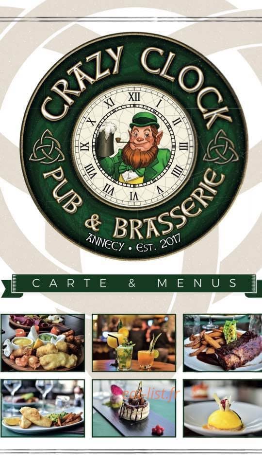 Crazy Clock — carte page 1