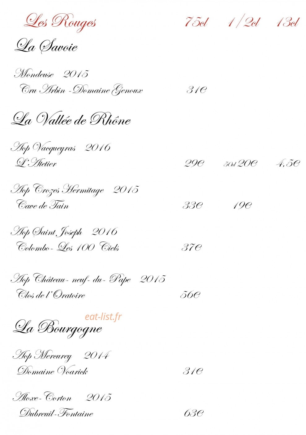 L'instant — carte page 8