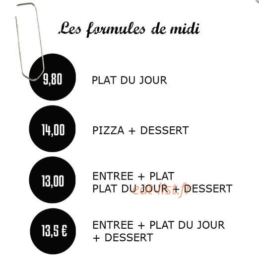 Le moulin à pizza — carte page 3