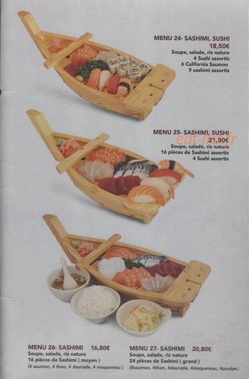 Sushi Kyo — carte page 10
