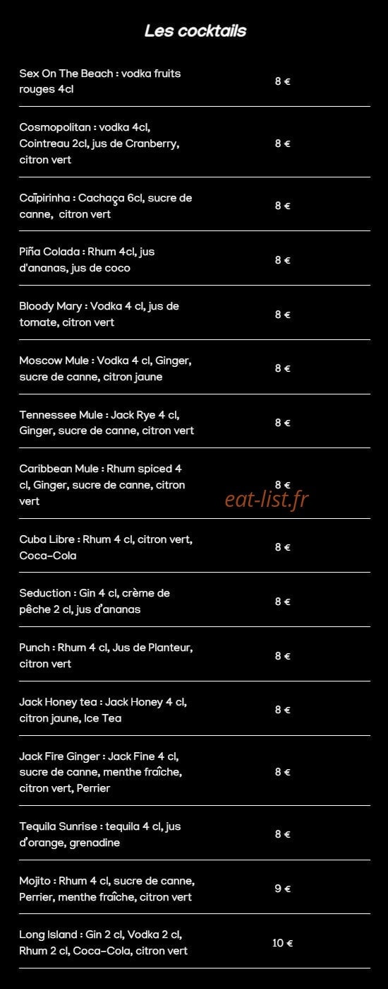 L'Efferves'Sens — carte page 21