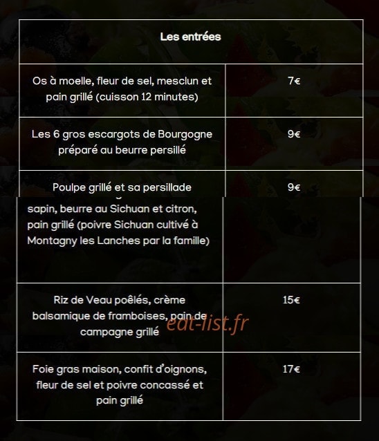 L'Efferves'Sens — carte page 2