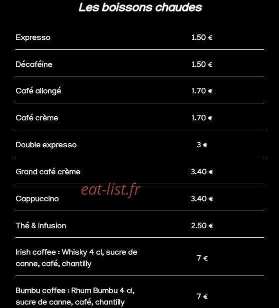 L'Efferves'Sens — carte page 29