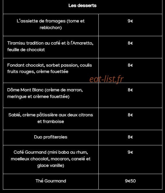 L'Efferves'Sens — carte page 7