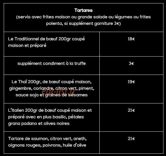 L'Efferves'Sens — carte page 4