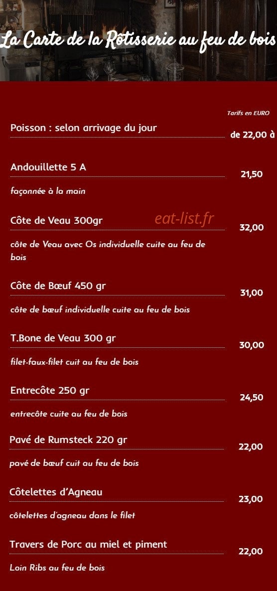 L'epicurien — carte page 2