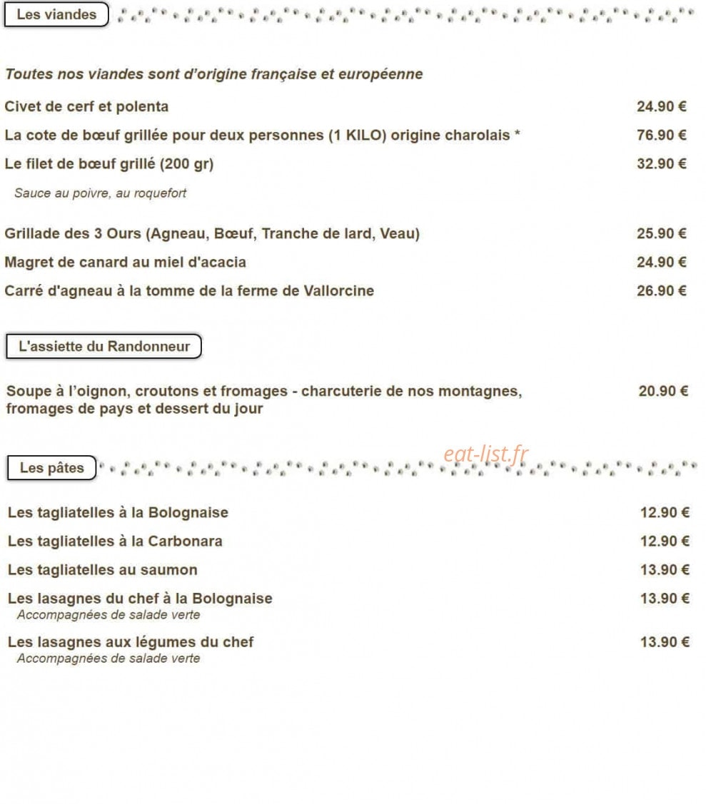 la ferme des 3 ours — carte page 3
