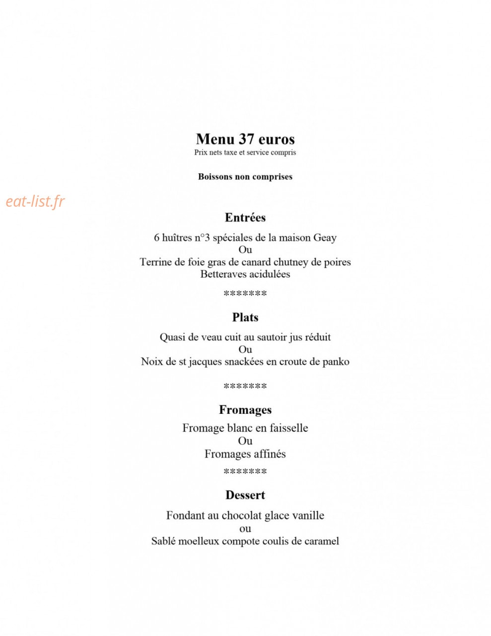 Le Cordonant — carte page 2