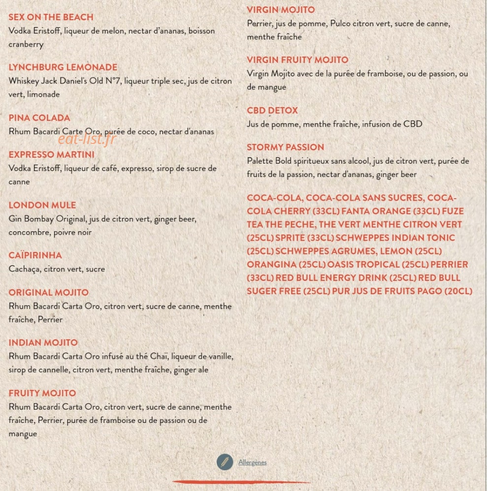 Au Bureau — carte page 9
