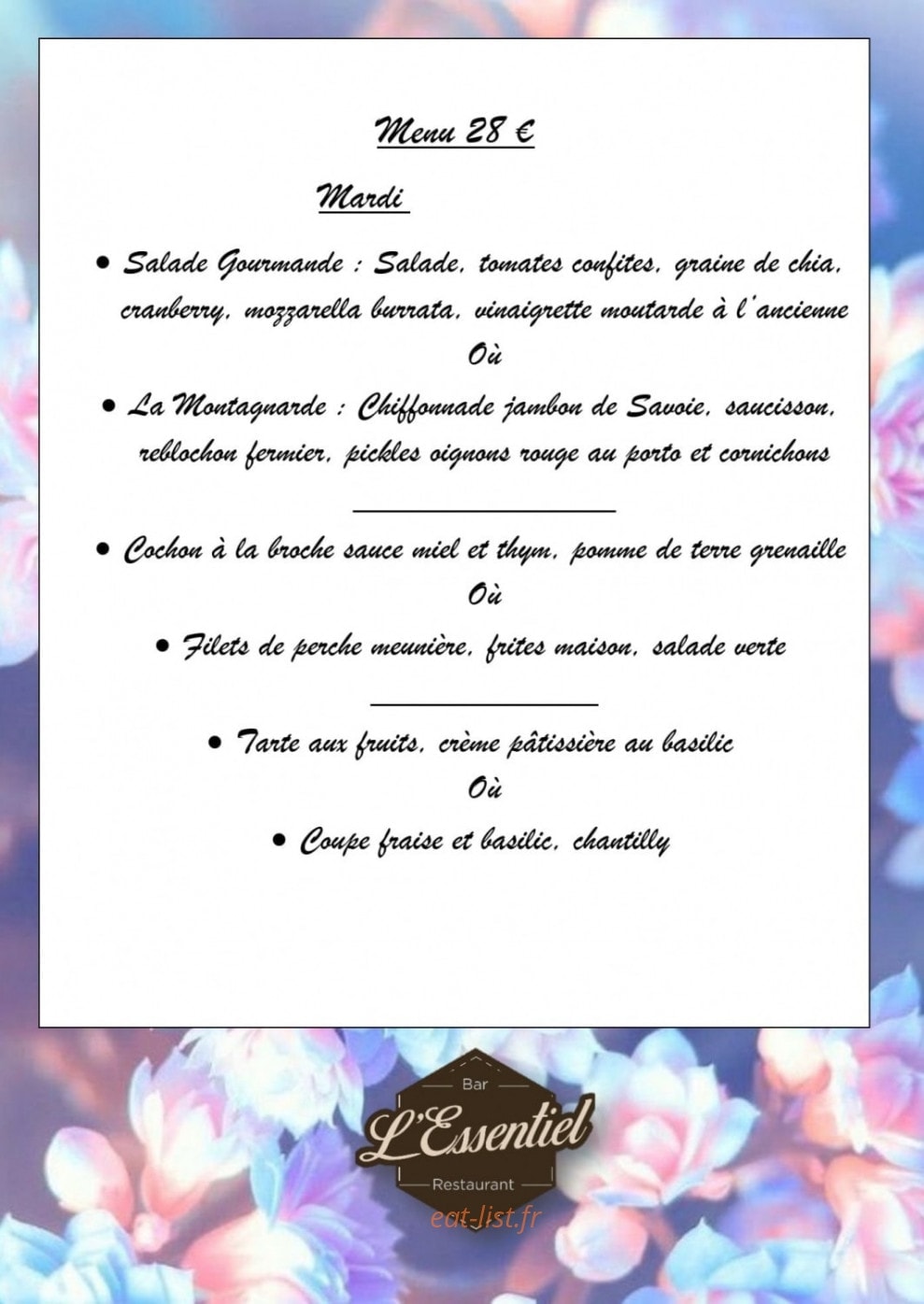 L'essentiel — carte page 1
