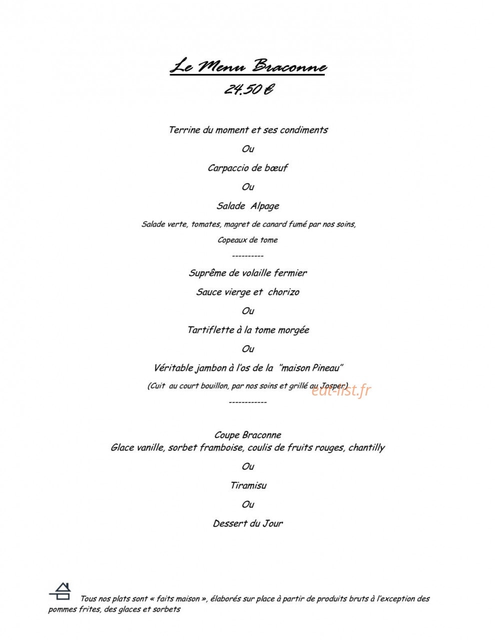 La Braconne — carte page 4