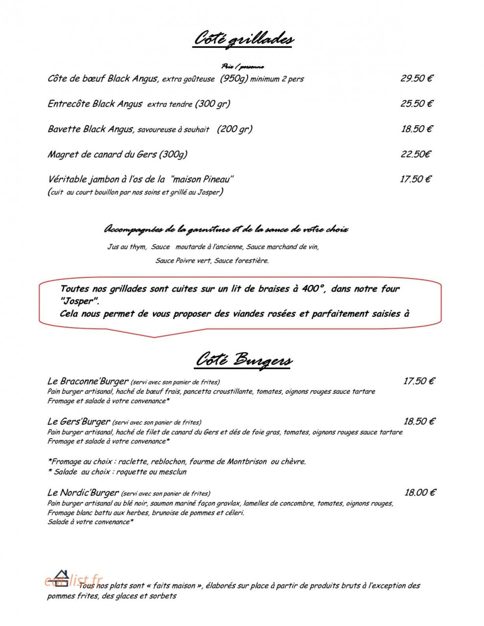 La Braconne — carte page 2
