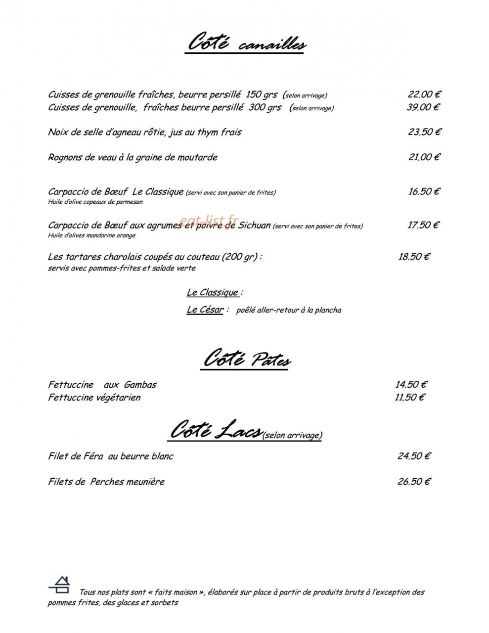 La Braconne — carte page 3