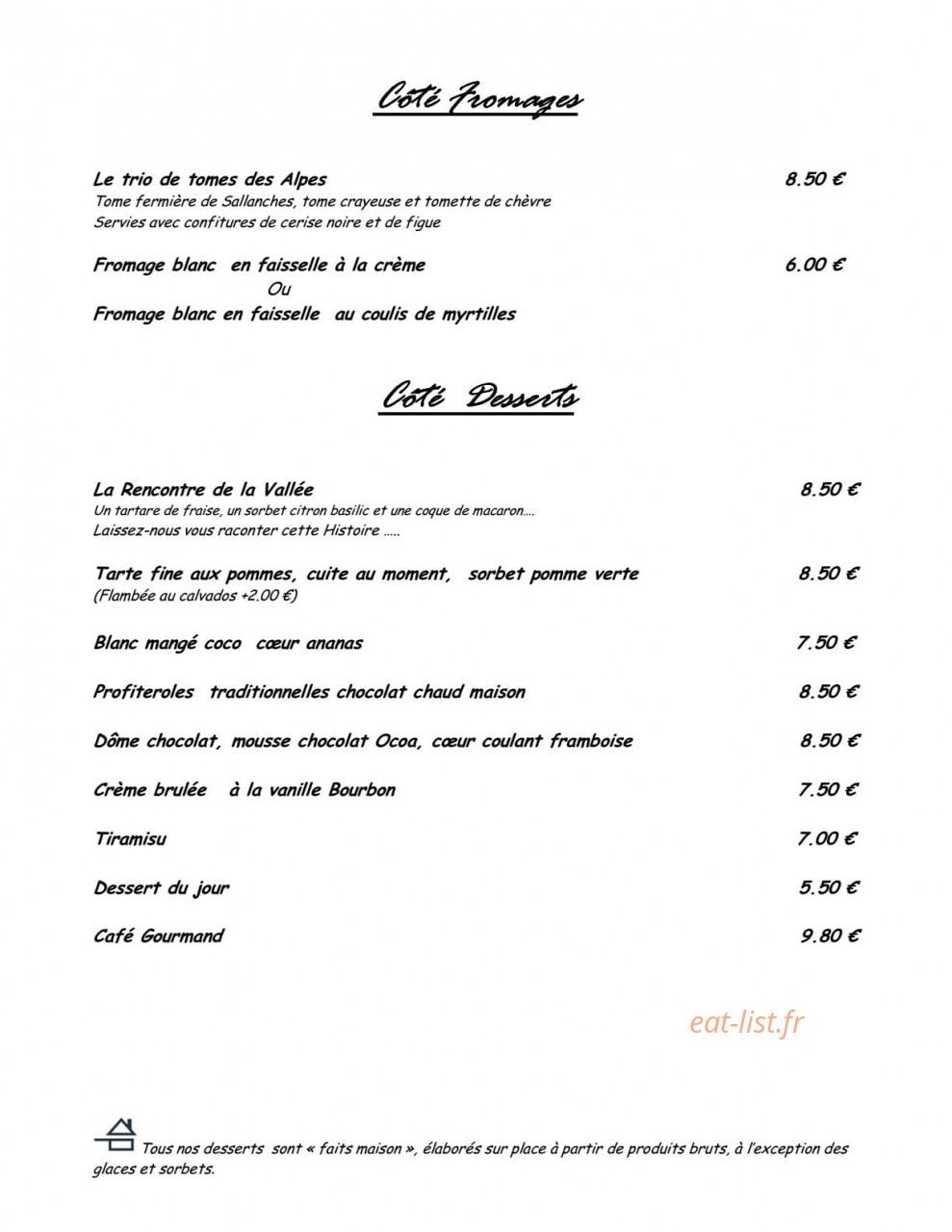 La Braconne — carte page 7