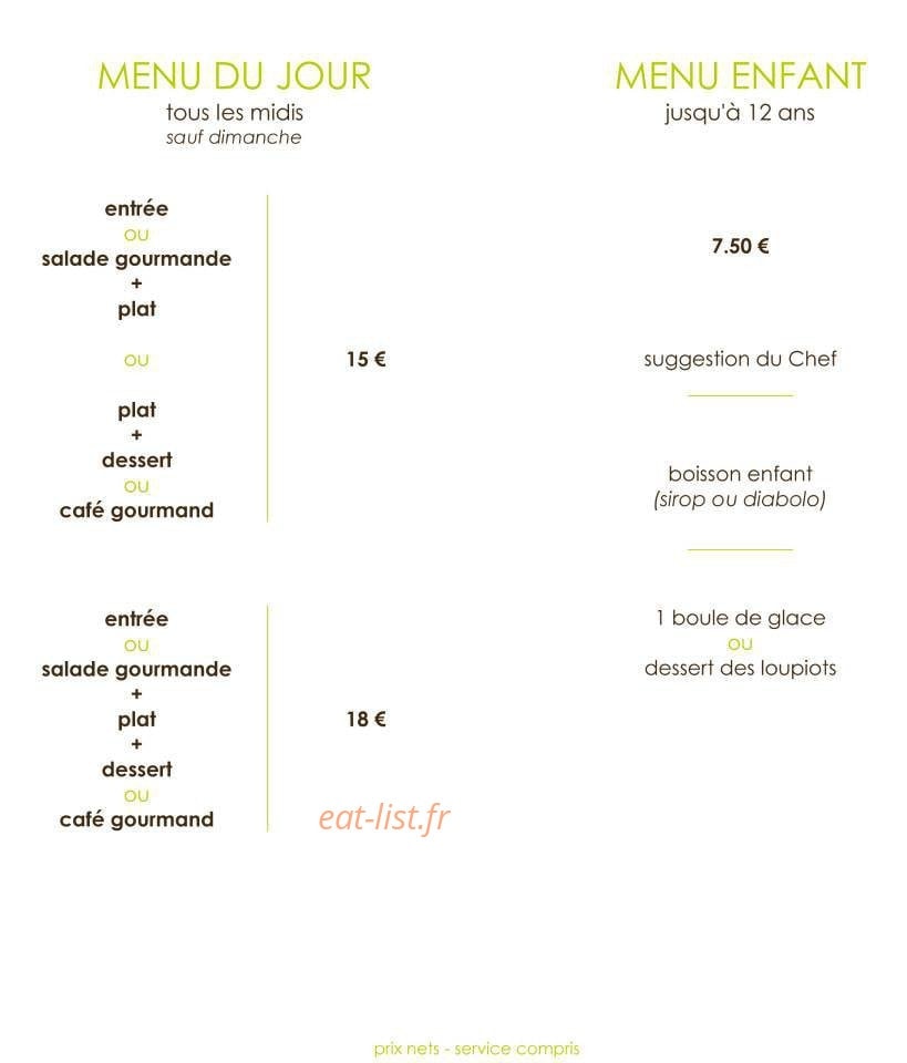 La Charrette — carte page 3