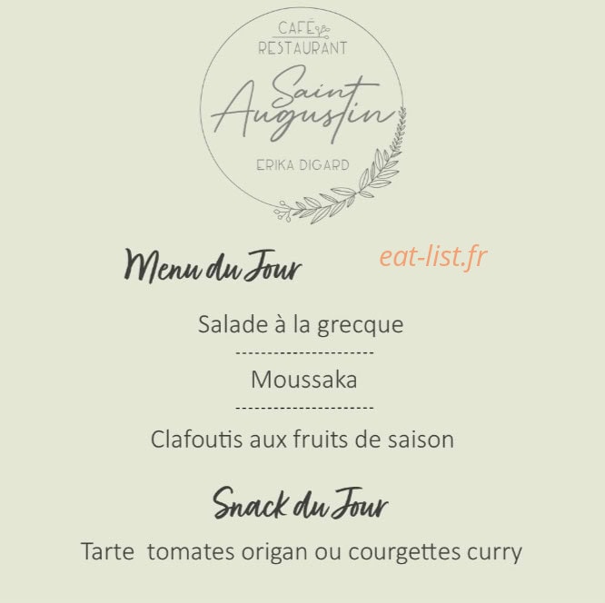 Le Saint Augustin — carte page 2