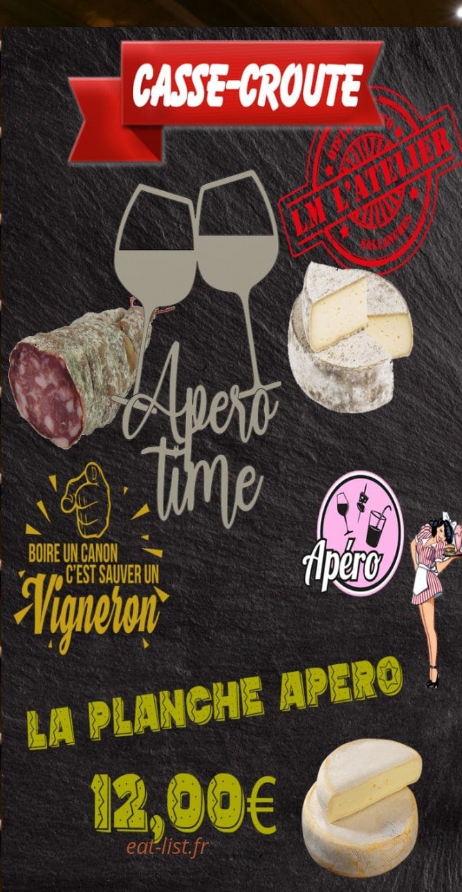 LM l'Atelier — carte page 1