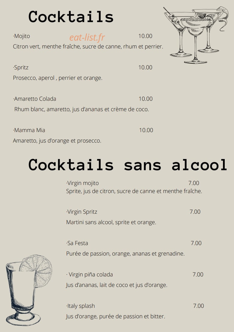 Mamma Mia — carte page 5