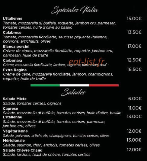 Pizza Storia 1889 — carte page 2