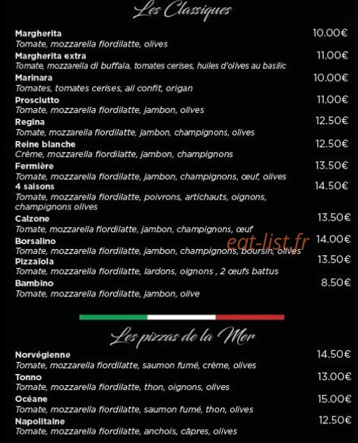 Pizza Storia 1889 — carte page 4