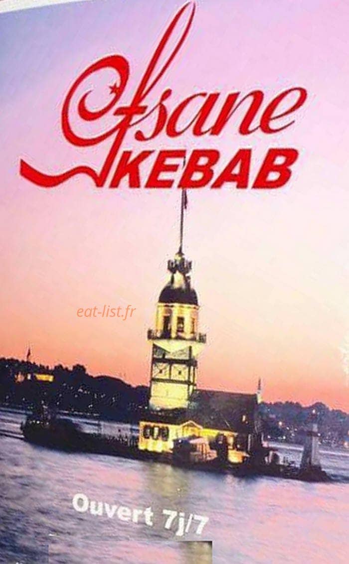 Efsane Kebab — carte page 1