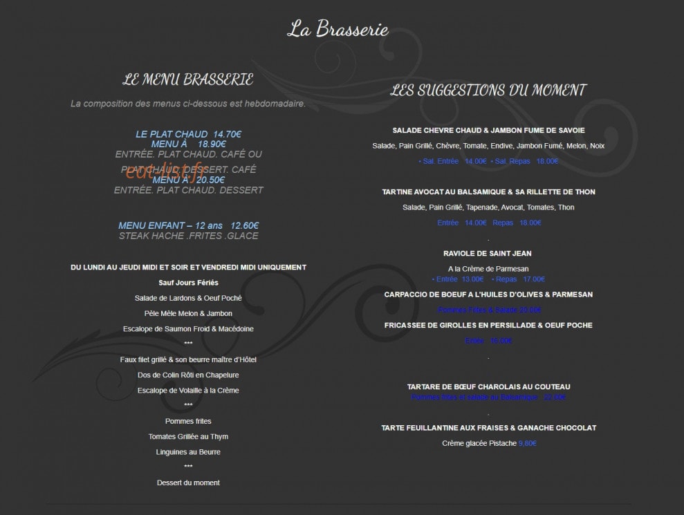 La Renaissance — carte page 1