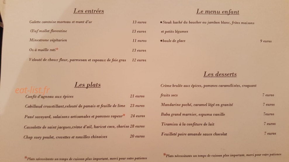 Le grain de folie — carte page 1