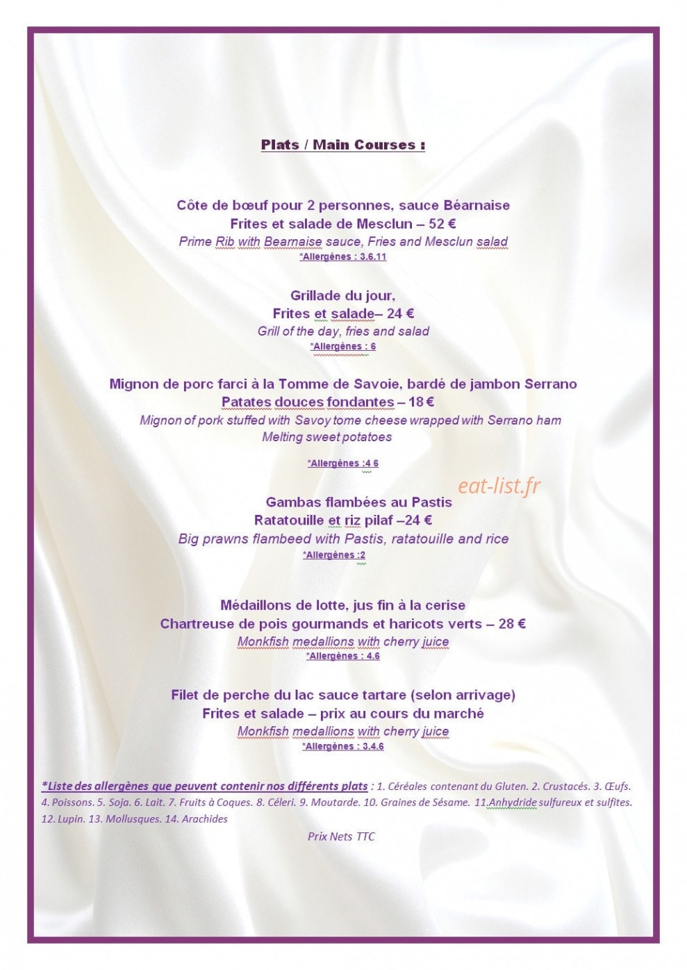 Le 280 — carte page 6