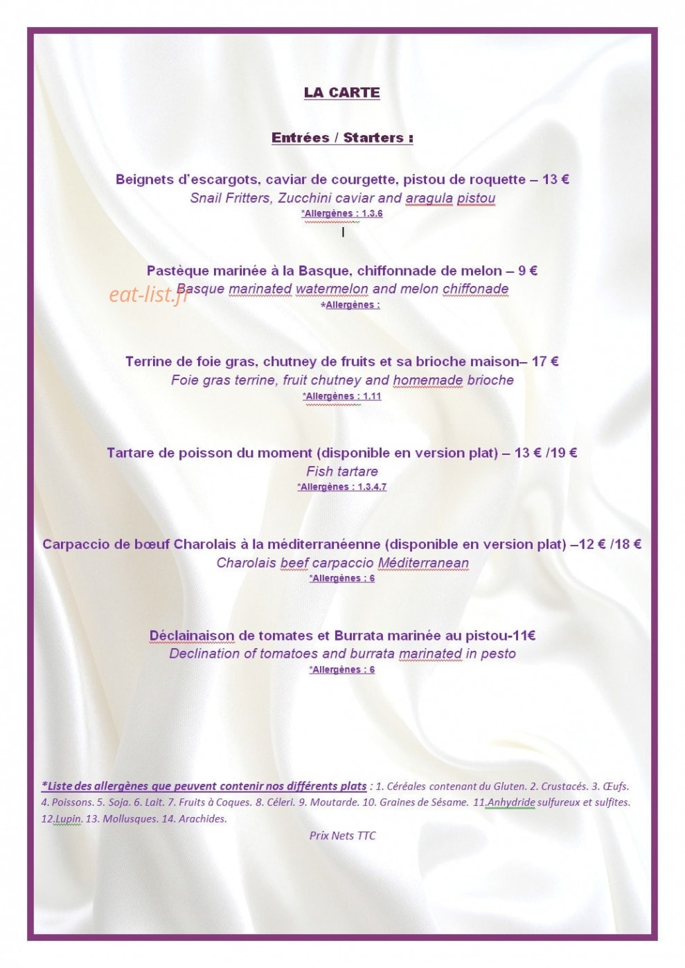 Le 280 — carte page 5