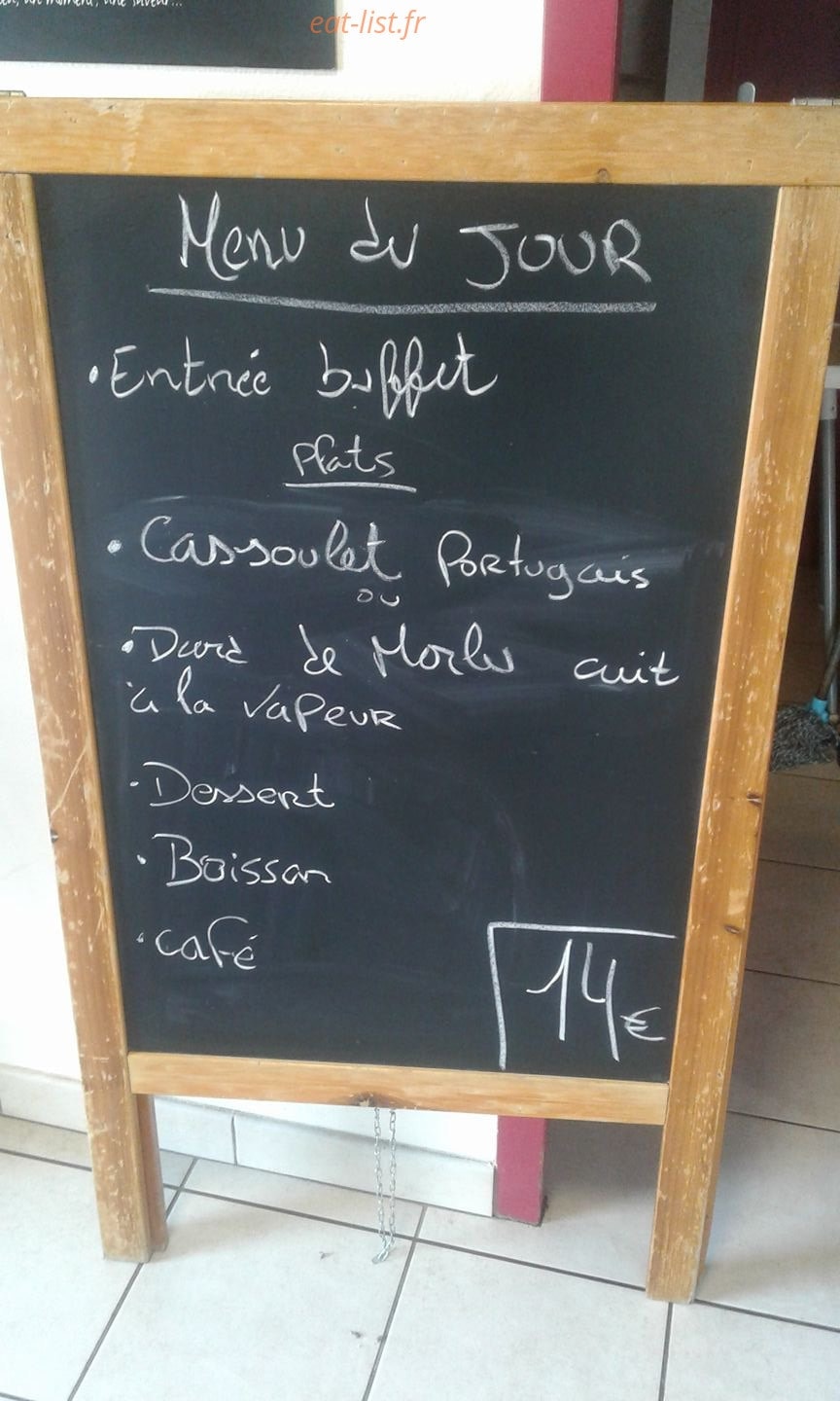 Les Saveurs Du Portugal — carte page 1