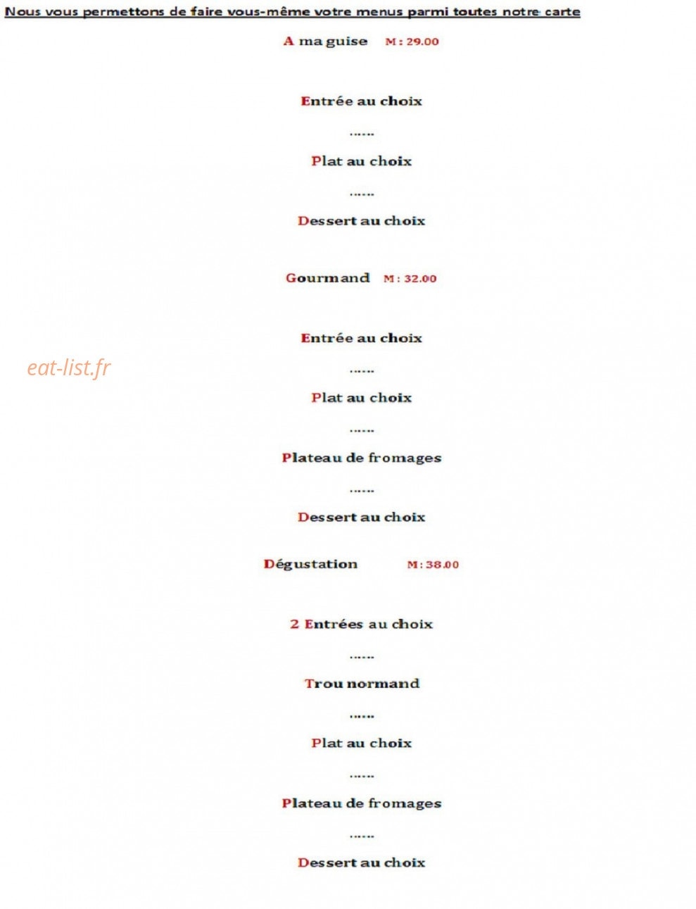 Les Terrasses — carte page 3