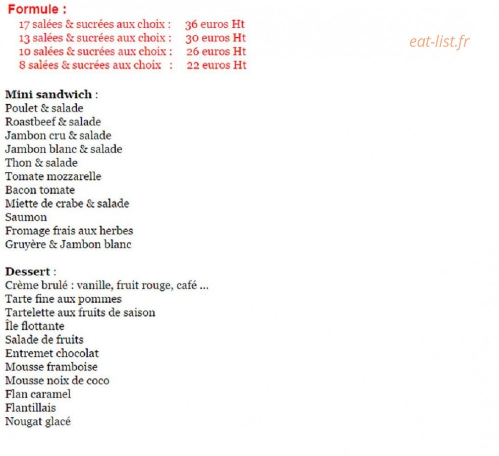 Les Terrasses — carte page 18