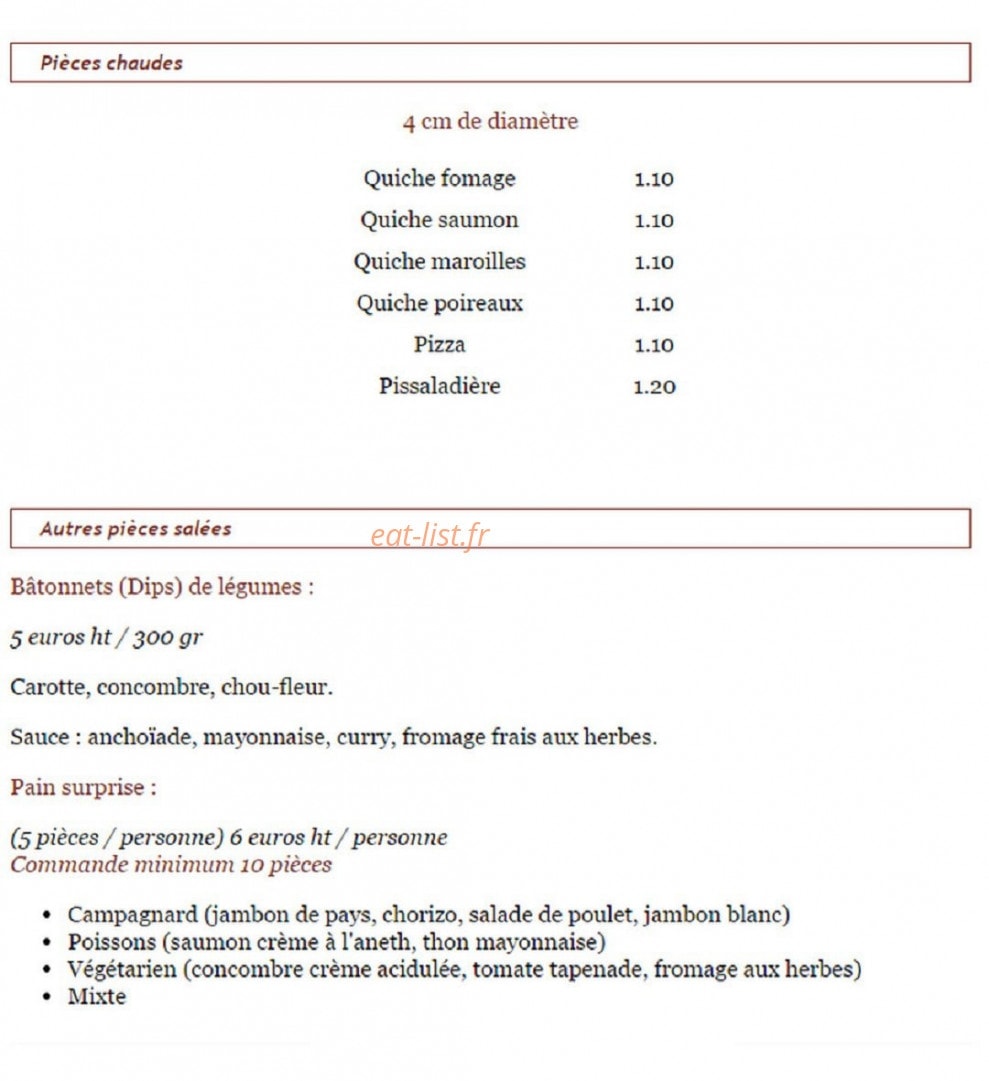 Les Terrasses — carte page 16