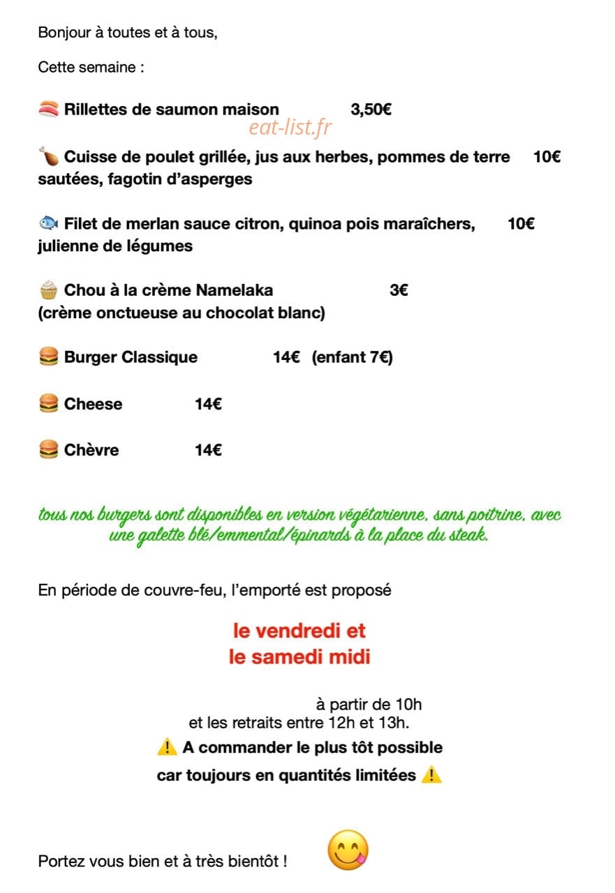 La Grange — carte page 1