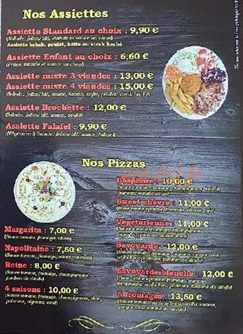 Le Bosphore — carte page 3