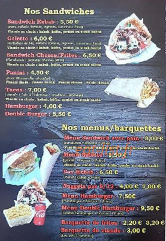 Le Bosphore — carte page 2
