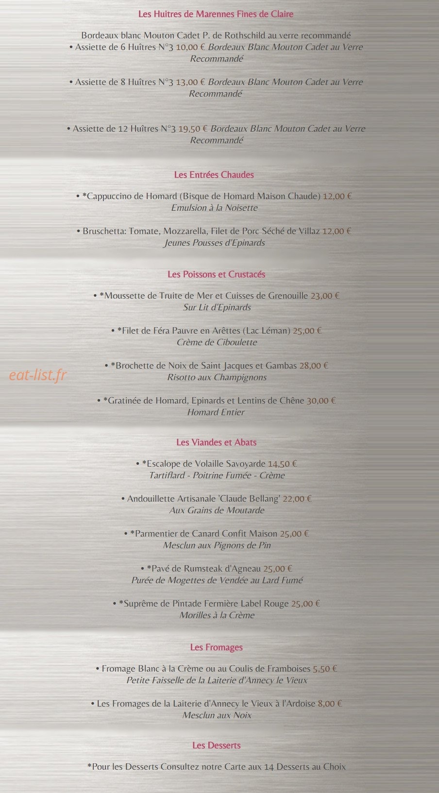 Sur Les Bois — carte page 7