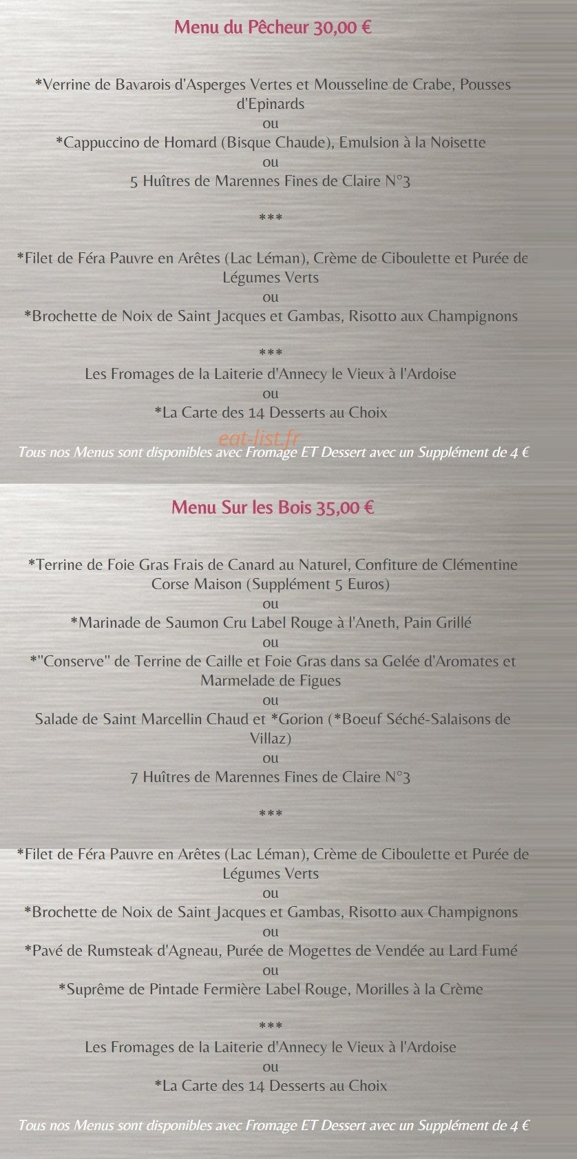 Sur Les Bois — carte page 3