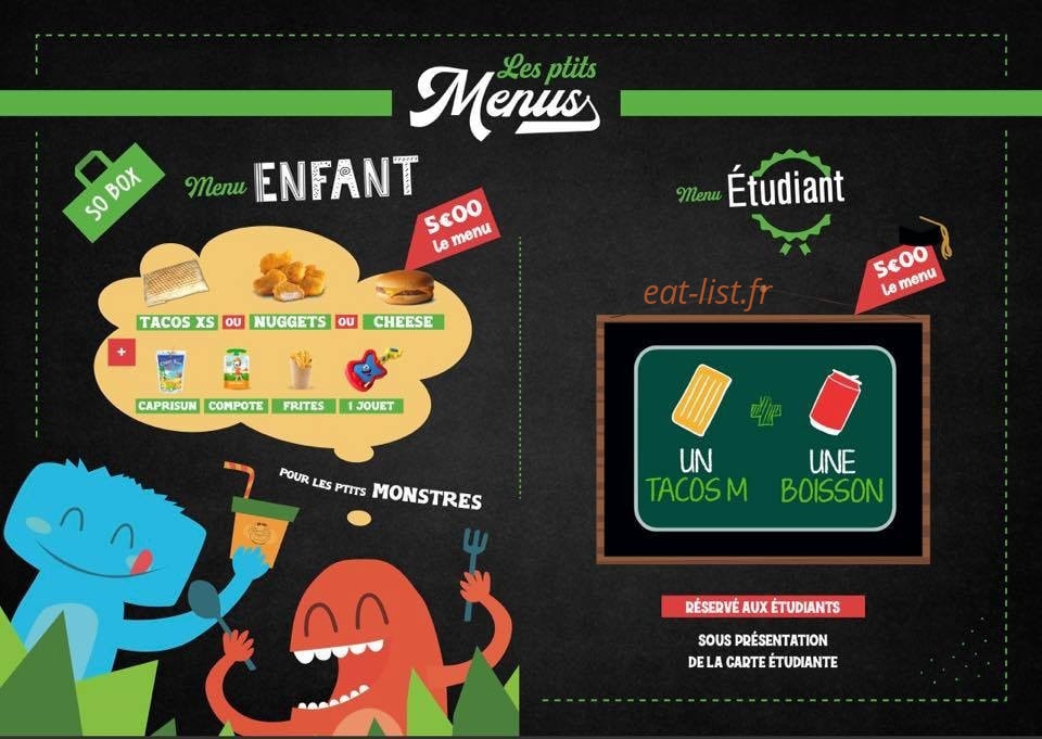 So Eat — carte page 5