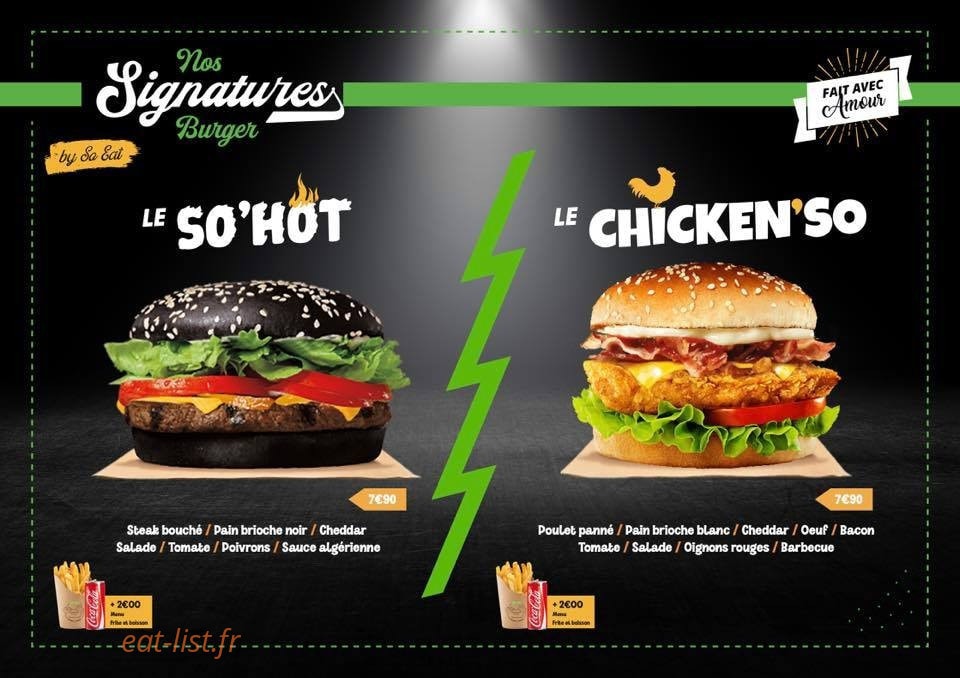 So Eat — carte page 4
