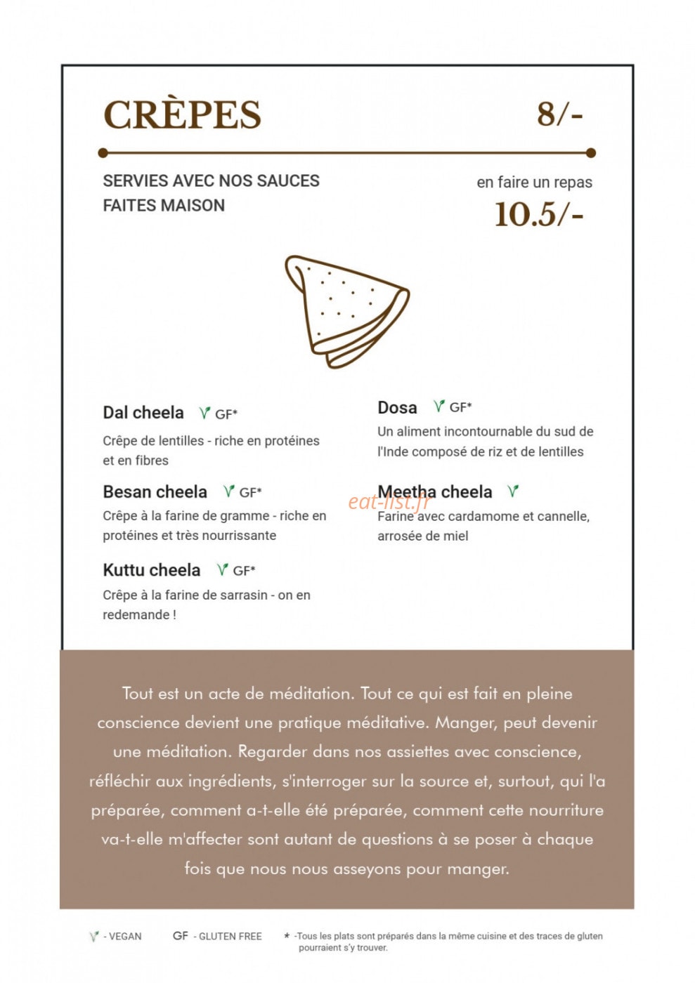 The Hungry Yogi — carte page 6