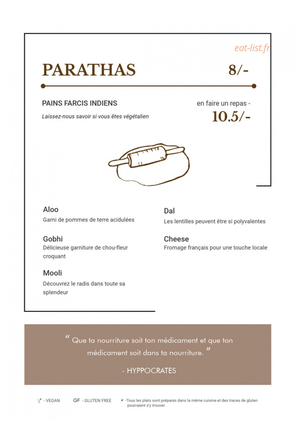 The Hungry Yogi — carte page 7