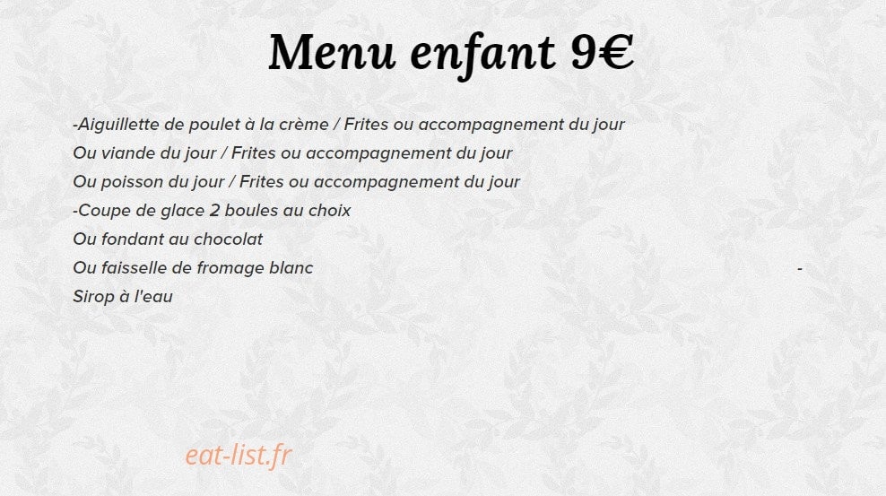 L'envie Gourmande — carte page 3