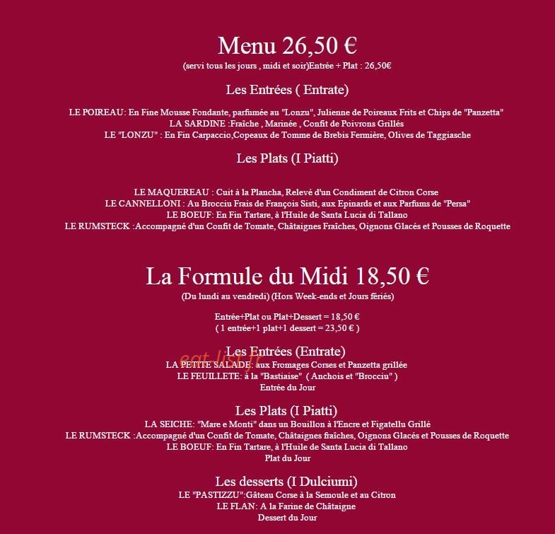 A Casaluna — carte page 1