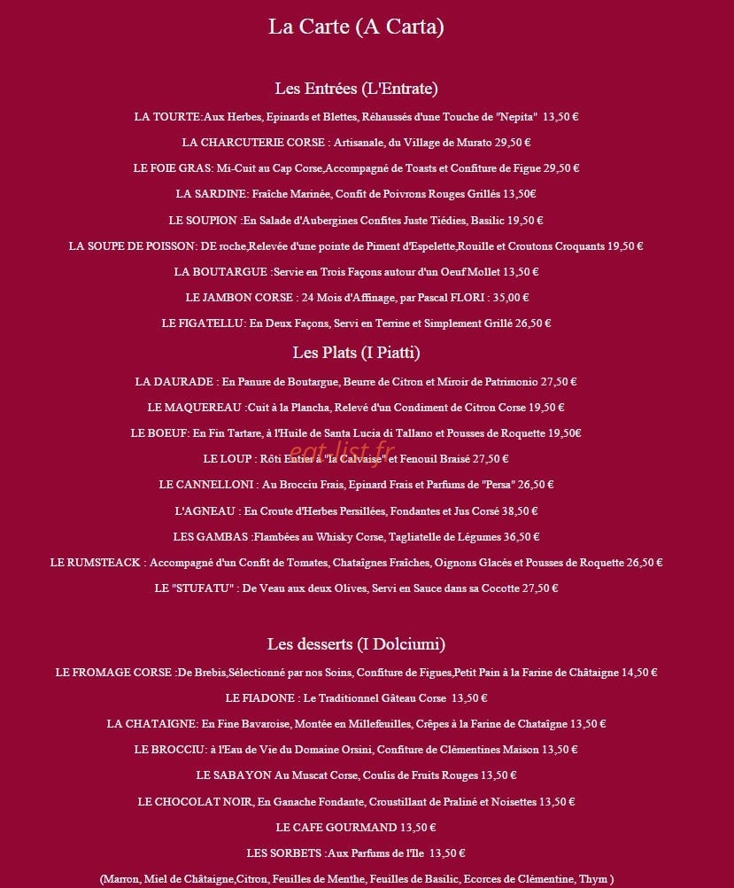 A Casaluna — carte page 2