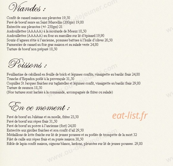 Au Terminus du Châtelet  — carte page 2