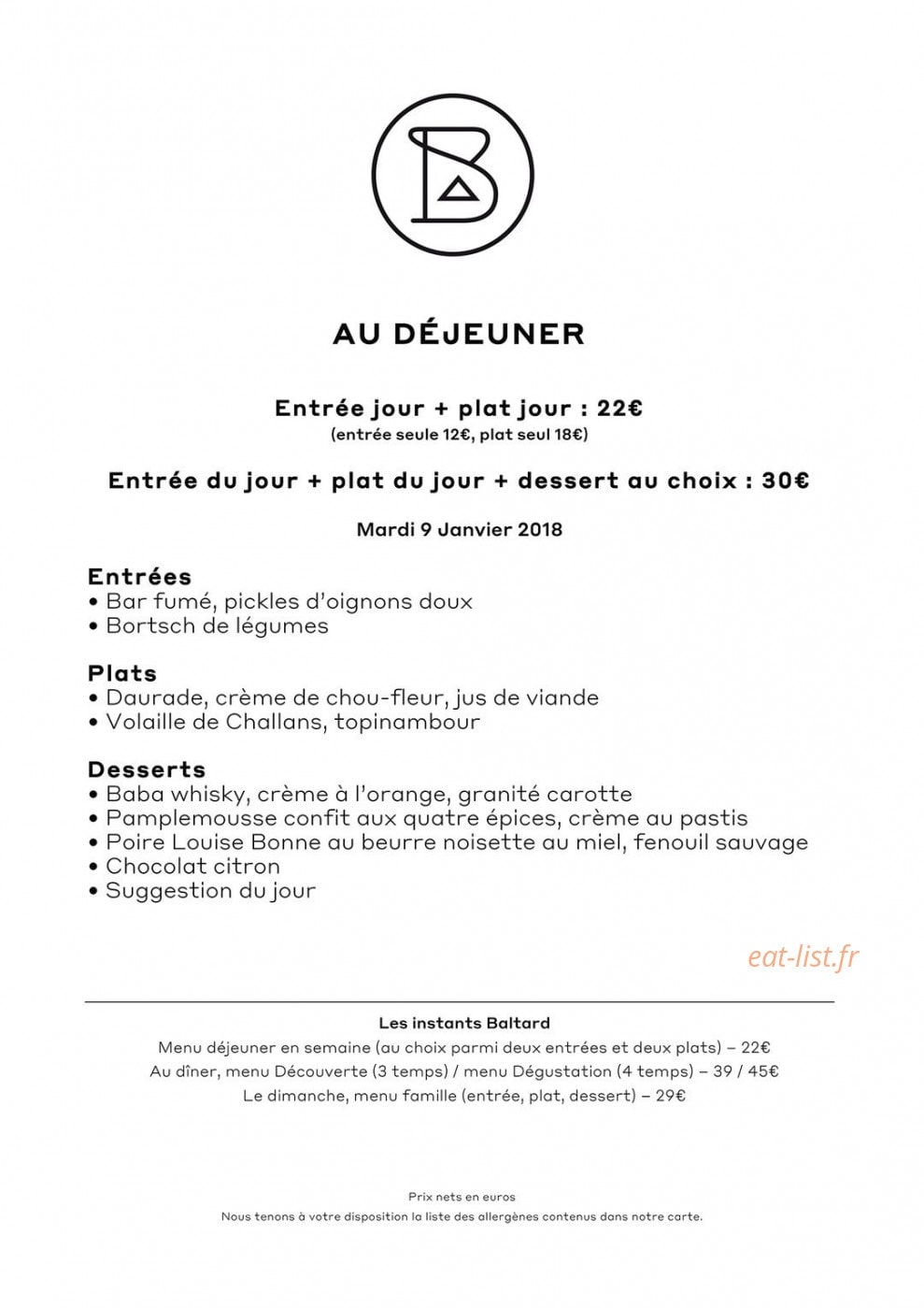 Baltard au Louvre — carte page 1