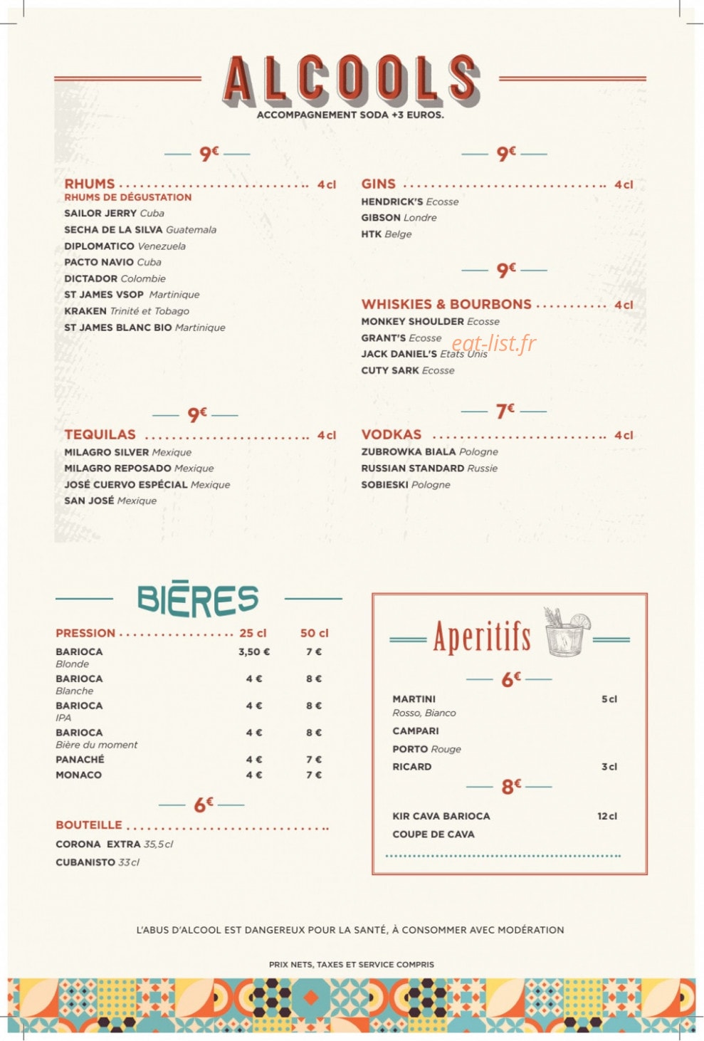 Barioca — carte page 10