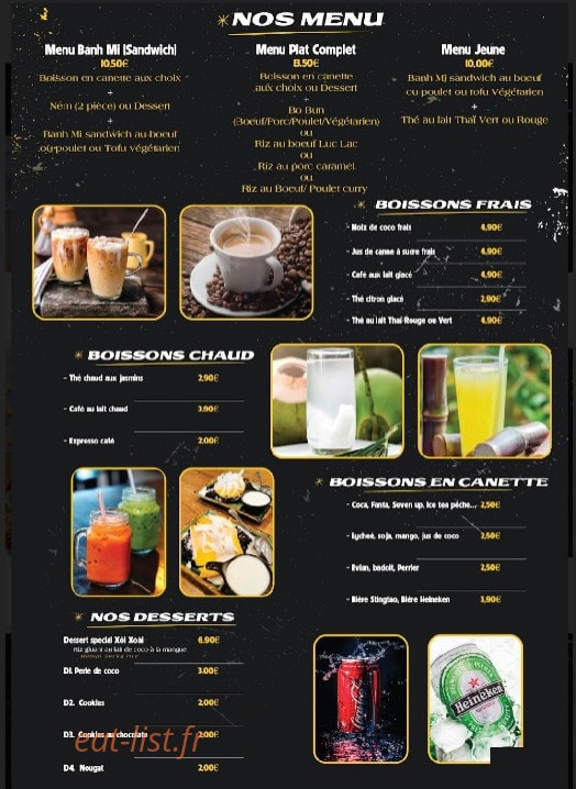 Bo Bun Bom — carte page 2